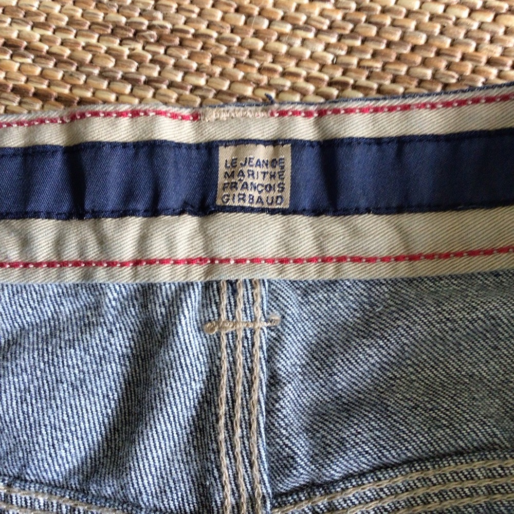 MARITHE FRANCOIS GIRBAUD MENS DENIM SHORTS SZ 42 - Picture 2 of 6
